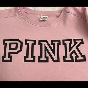 Victorias Secret PINK crew neck sweatshirt size L